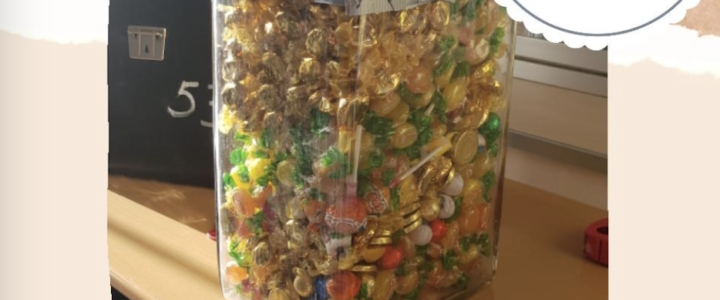 Schätzwettbewerb: Wie viele Süßigkeiten sind im Glas?