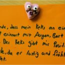 Glitzernde Keksbotschaften 3